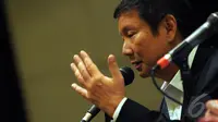 Dalam pertemuan tersebut, Hashim sempat menantang Ahok untuk mundur dari jabatannya sebagai Wakil Gubernur DKI, Jakarta, Senin (15/9/2014) (Liputan6.com/Faisal R Syam)