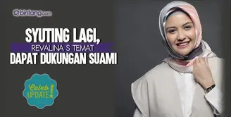 Revalina S Temat mendapatkan dukungan dari suaminya untuk syuting film Critical Eleven.