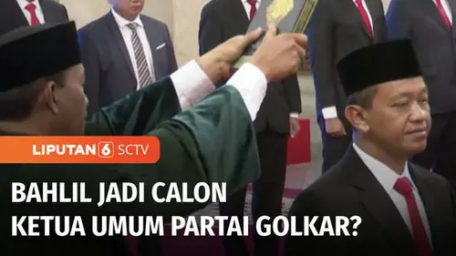 VIDEO: Bahlil Digadang-gadang Maju Gantikan Airlangga Hartarto Jadi Ketum Golkar?