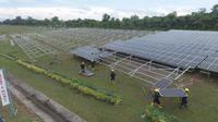 PT Kilang Pertamina Internasional bersama Pertamina New & Renewable Energy (Pertamina NRE) siap memasang Pembangkit Listrik Tenaga Surya (PLTS) atap berkapasitas 2,5 MWp di Kilang Balikpapan. (Dok. Pertamina)