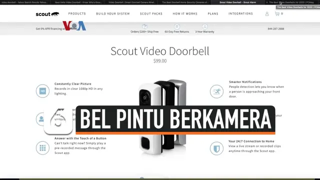 Bel Pintu Berkamera Semakin Populer, Apa Sebabnya?