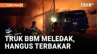 Truk BBM Terbakar Hebat di Jambi, Identitas Korban Timbulkan Pertanyaan