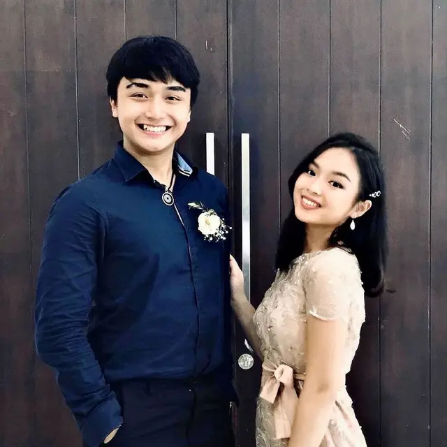 6 Potret Kebersamaan Leon Dozan dan Nabilah Rahman, Kakak Adik Kompak Sedari Kecil