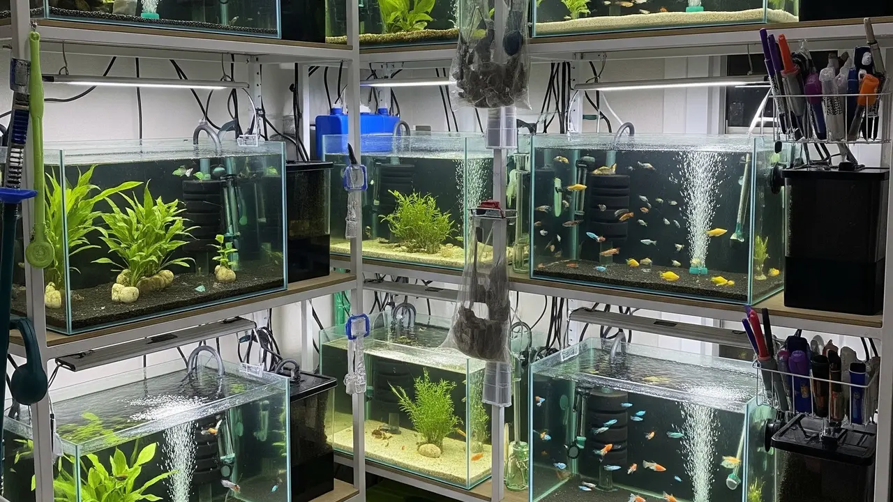 Usaha Ternak Ikan Hias Air Tawar yang Anti Bau di Rumah Sempit (Gemini AI)