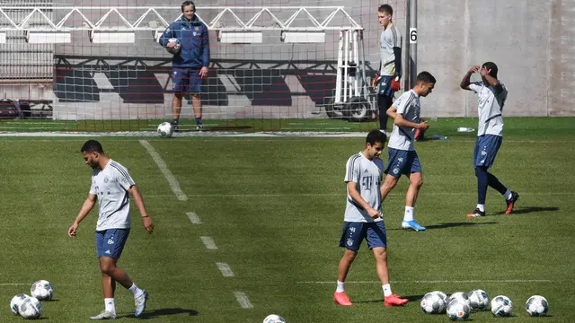 Bayern Muenchen Gelar Sesi Latihan