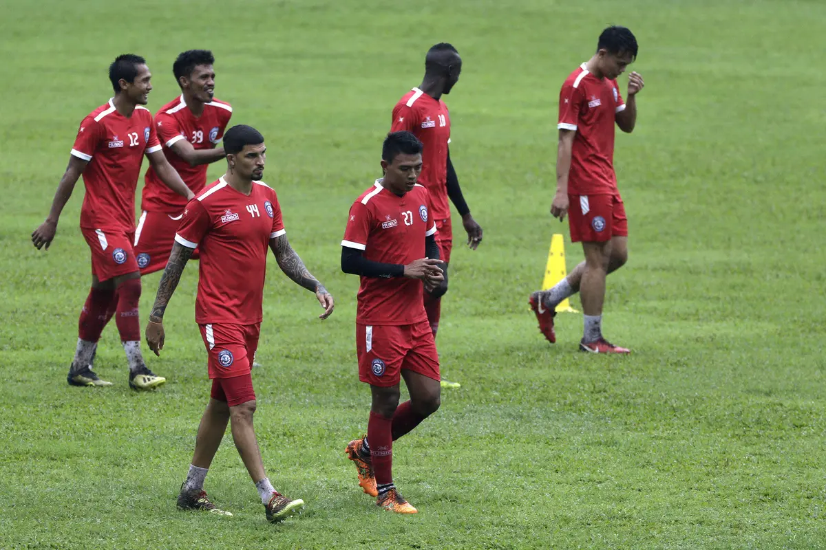 Latihan Arema FC
