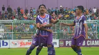 PSGC Ciamis menang telak 4-0 atas Persekap Pasuruan 4-0 di Stadion Galuh Ciamis, Jumat 30/9/2016). (Bola.com/Robby Firly)