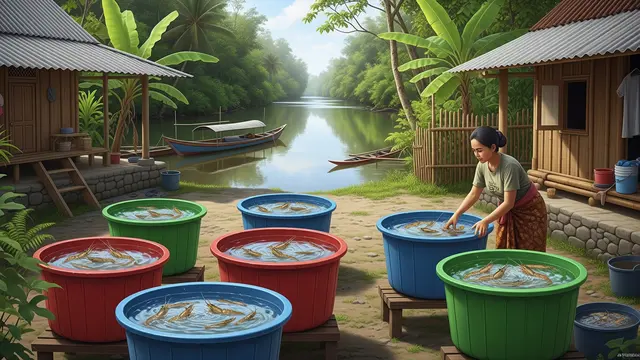 Ternak Hewan Mini di Ember untuk IRT yang Rumahnya Dekat Sungai