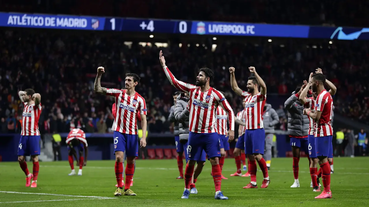 Gol Saul Niguez Bawa Atletico Madrid Hajar Liverpool