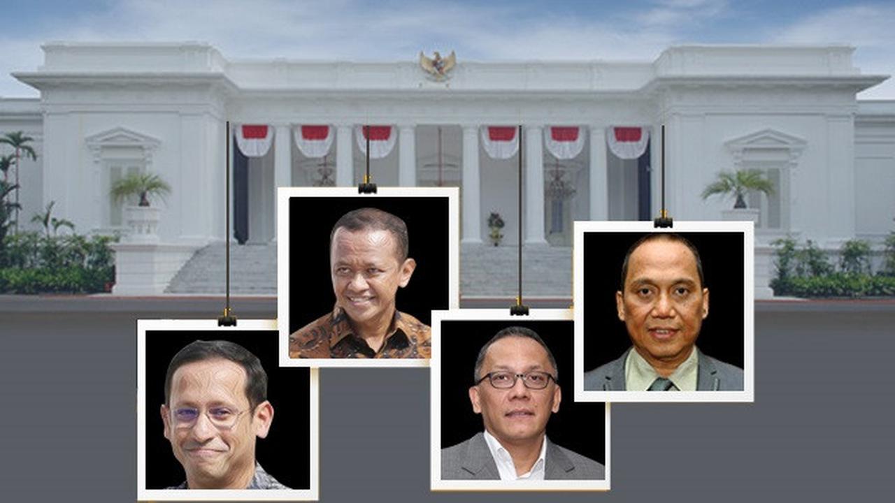 Banner Infografis Wajah Baru dan Lama di Reshuffle Kabinet. (Liputan6.com/Trieyasni)