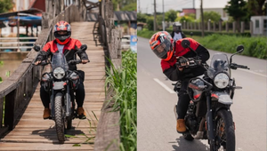 Potret Gary Iskak yang Memang Suka Motoran dan Touring (Foto: Dok. Gary Iskak)