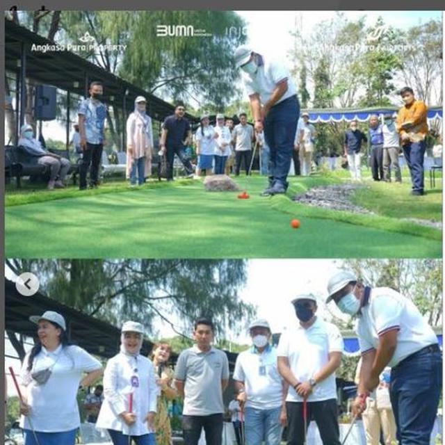 Jadi Destinasi Wisata, Bandara Adisutjipto Yogyakarta Kini Punya Mini Golf dan Kafe