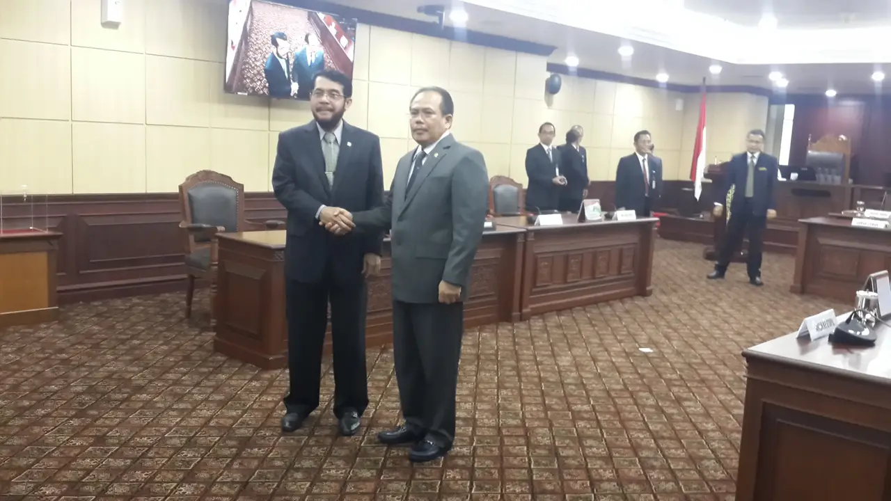Hakim ASwanto terpilih sebagai Wakil Ketua MK