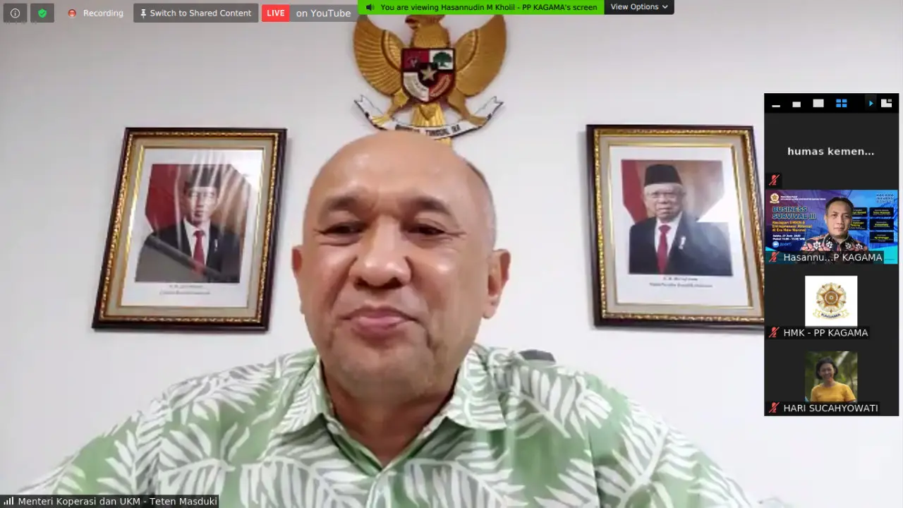 KemenkopUKM: 50 Persen UMKM Diperkirakan 'Gulung Tikar' Terpapar Pandemi Covid-19
