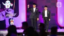 <p>Pasangan Capres-Cawapres nomor urut satu, dua, dan tiga menyapa tamu undangan sebelum debat Cawapres Pemilu 2024 di Jakarta Convetion Center, Jumat (22/12/2023). (Liputan6.com/Faizal Fanani)</p>