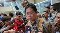 Menteri Keuangan Purbaya Yudhi Sadewa usai rapat di Kompleks Parlemen, Jakarta, Kamis (4/12/2025). (Foto: Liputan6.com/Arief RH)