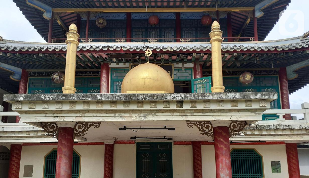 FOTO Melihat Masjid Jami Tan Kok Liong yang Memiliki 