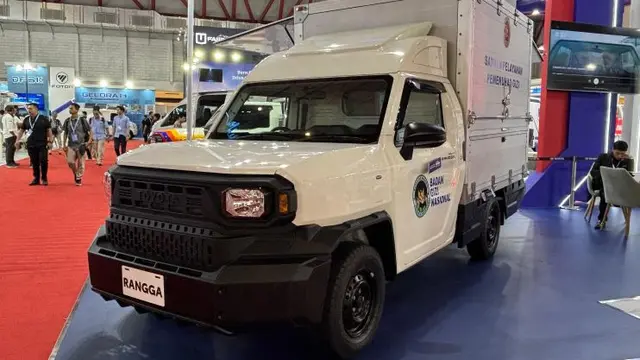 Deretan Mobil Niaga untuk MBG yang Mejeng di GIICOMVEC 2026 (Arief A/Liputan6.com)