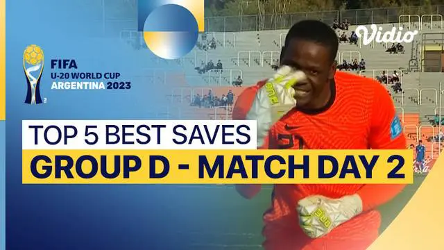 Berita video 5 penyelamatan terbaik pada MD 2 babak penyisihan Grup Piala Dunia U-20