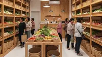9 Desain Warung Sayur Modern Minimalis, Penataan Rapi dan Menarik