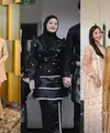 Sederet artis Tanah Air kenakan baju shimmer yang jadi tren Lebaran 2024. Ada Prilly Latuconsina hingga Nikita Willy yang terlihat glamor dengan baju shimmer di hari Lebaran. Seperti apa potretnya? [@prillylatuconsina96 @dindahw @nikitawillyofficial94]