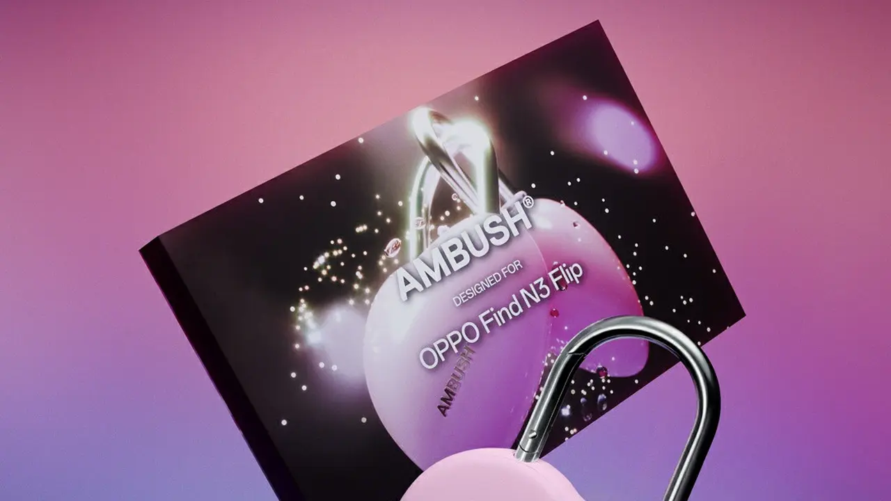 Oppo dan Ambush luncurkan case Flipped Padlock untuk Find N3 Flip (Oppo)