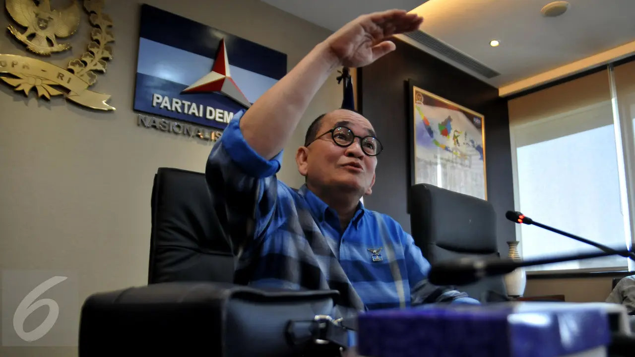 20160822-Ruhut Sitompul Dicopot dari Posisi Jubir Demokrat-Jakarta
