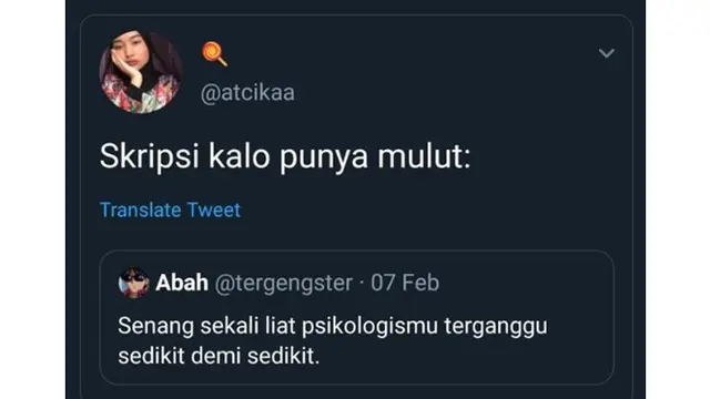 6 Curhatan ala Netizen Jika Skripsi Punya Mulut Ini Kocak