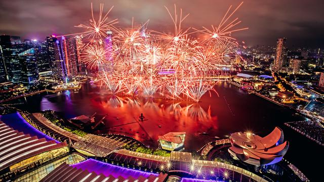 Marina Bay Singapore Countdown 2020