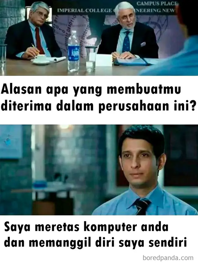 6 Meme Kocak Saat Wawancara Pekerjaan Ini Bikin Geleng Kepala Hot