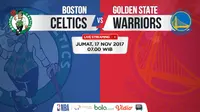 Jadwal NBA, Boston Celtics Vs Golden State Warriors. (Bola.com/Dody Iryawan)