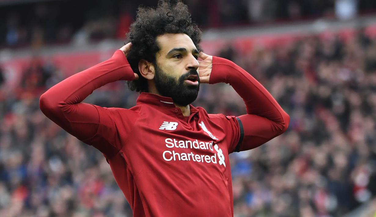 1. Mohamed Salah (Liverpool) - 22 Gol. (AFP/Paul Ellis)