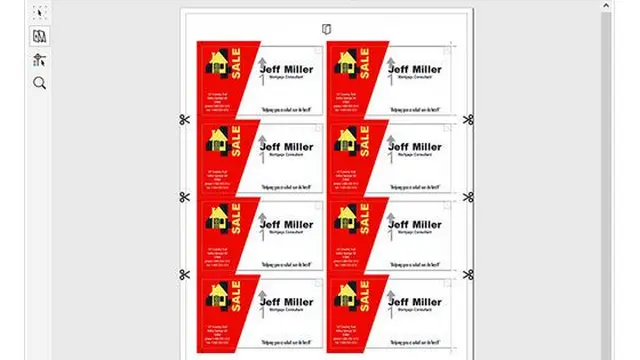 Membuat Kartu Nama (Sumber: CorelDRAW)