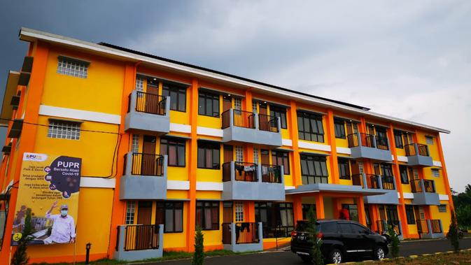 Rusun Universitas Siliwangi Jadi Tempat Karantina Perawat di Tasikmalaya. (Dok. Kementerian PUPR)