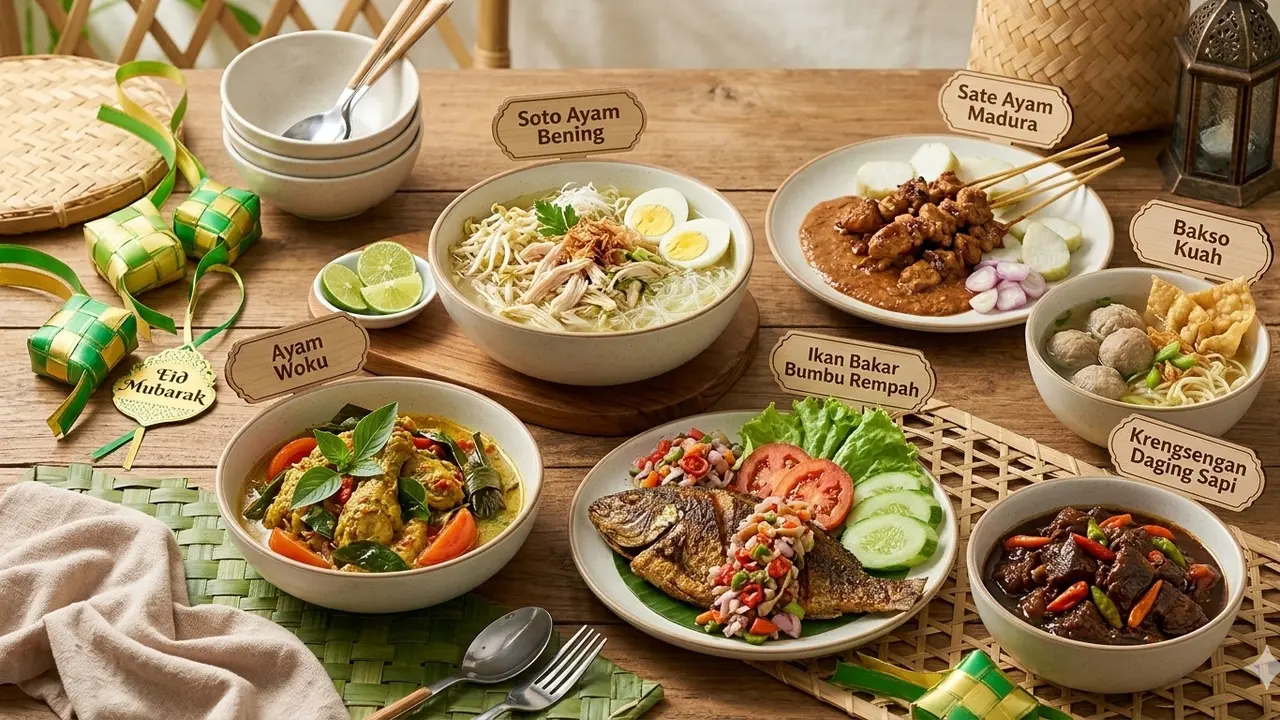 Ragam Ide Menu Non-Santan di Hari Raya Idul Fitri. Gemini