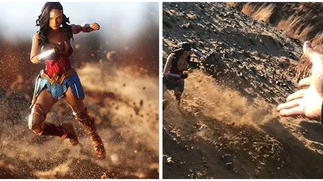 7 Realita di Balik Foto Bak Scane Film Ini Mengagumkan, Gunakan Action Figure