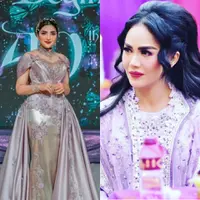 Adu gaya Ashanty dan Krisdayanti saat ulang tahun. [Instagram]