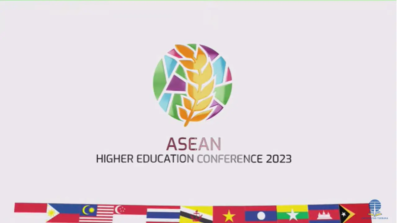 Universitas Terbuka (UT) menggelar ASEAN Higher Education Conference (AHEC) Communique Webinar Series #7.
