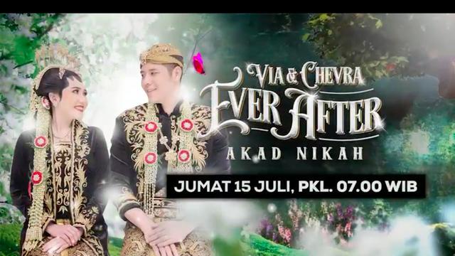 Indosiar Akan Siarkan Rangkaian Pernikahan Via Vallen dan Chevra Yolandi Selama 5 Hari Nonstop. (instagram.com/indosiar)