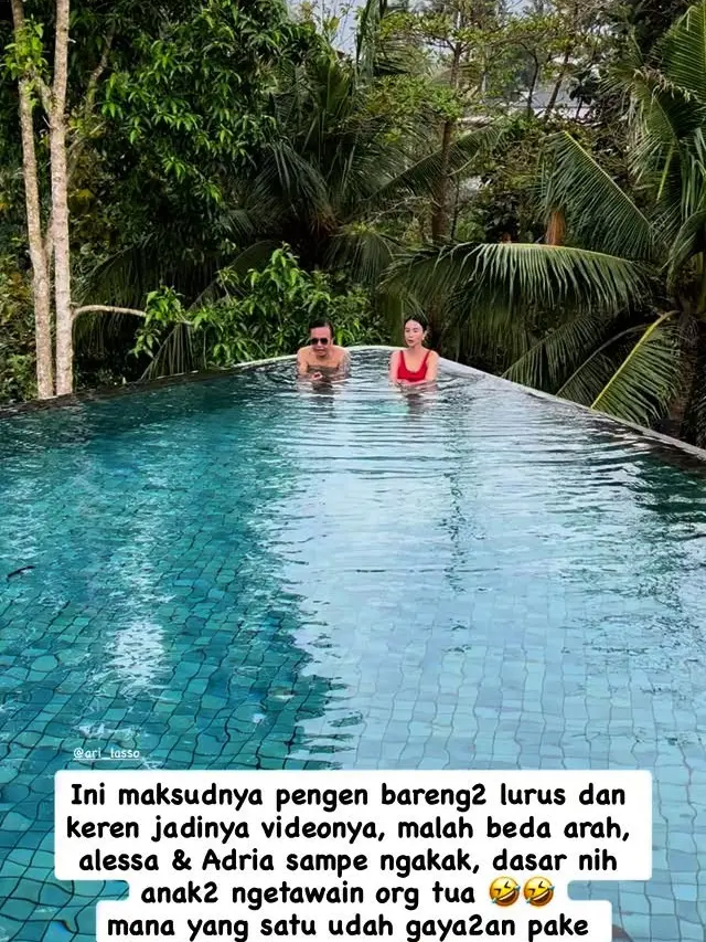 Potret Kebersamaan Anak-Anak Ari Lasso dan Dearly Joshua saat Liburan di Bali, Penuh Kebahagiaan