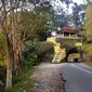 Sumpang Labbu, terowongan berdinding batu cadas merupakan jejak sejarah peninggalan Belanda. Foto: (Eka Hakim/Liputan6.com)