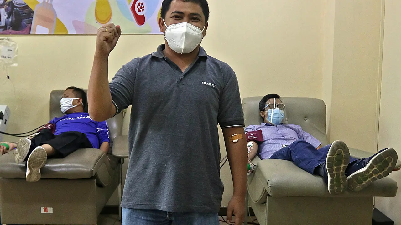 FOTO: 307 Penyintas COVID-19 Donorkan Plasma Konvalesen
