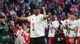Bayern Munchen resmi menjadi juara Liga Jerman atau Bundesliga musim 2025/2026 pada Minggu (19/04/2026) waktu setempat. (AFP/Karl-Josef Hildenbrand)