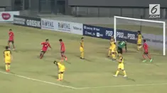 Timnas Kamboja U-19 Melibas Brunei Darusalam U-19 dengan skor telak 5 gol tanpa balas pada pertandingan Piala AFF GROUP B yang digelar di Stadion Gelora Joko Samudra Gresik Jawa Timur.