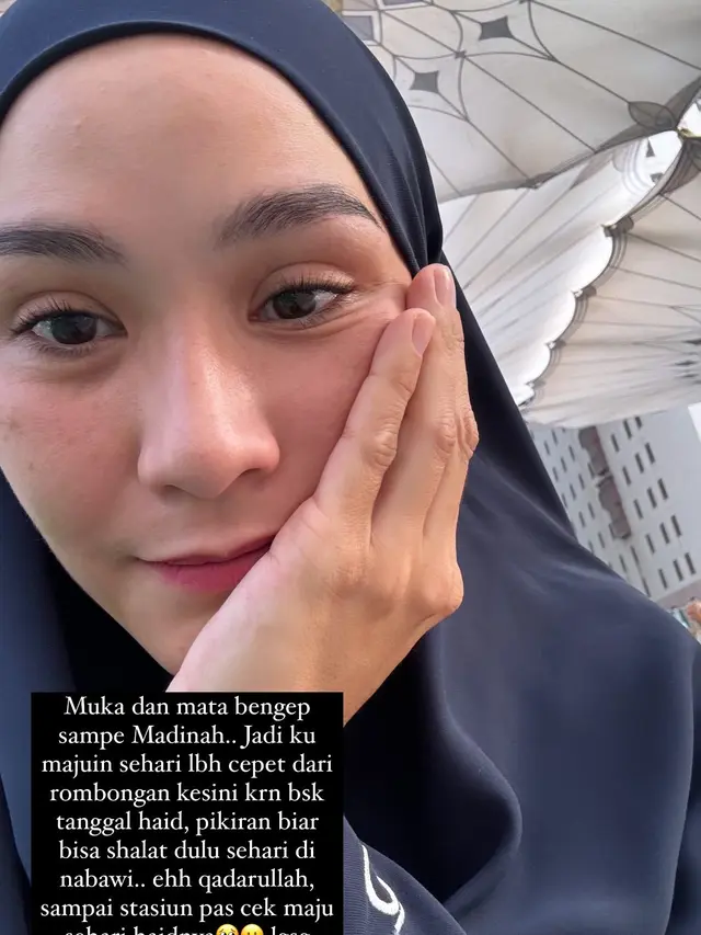Unggahan Zaskia Adya Mecca. (Foto: Dok. Instagram @zaskiadyamecca)