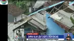 Beruntung tidak ada korban jiwa. Minggu pagi, warga yang rumahnya rusak berupaya memperbaiki sekaligus mengamankan sejumlah barang berharga.