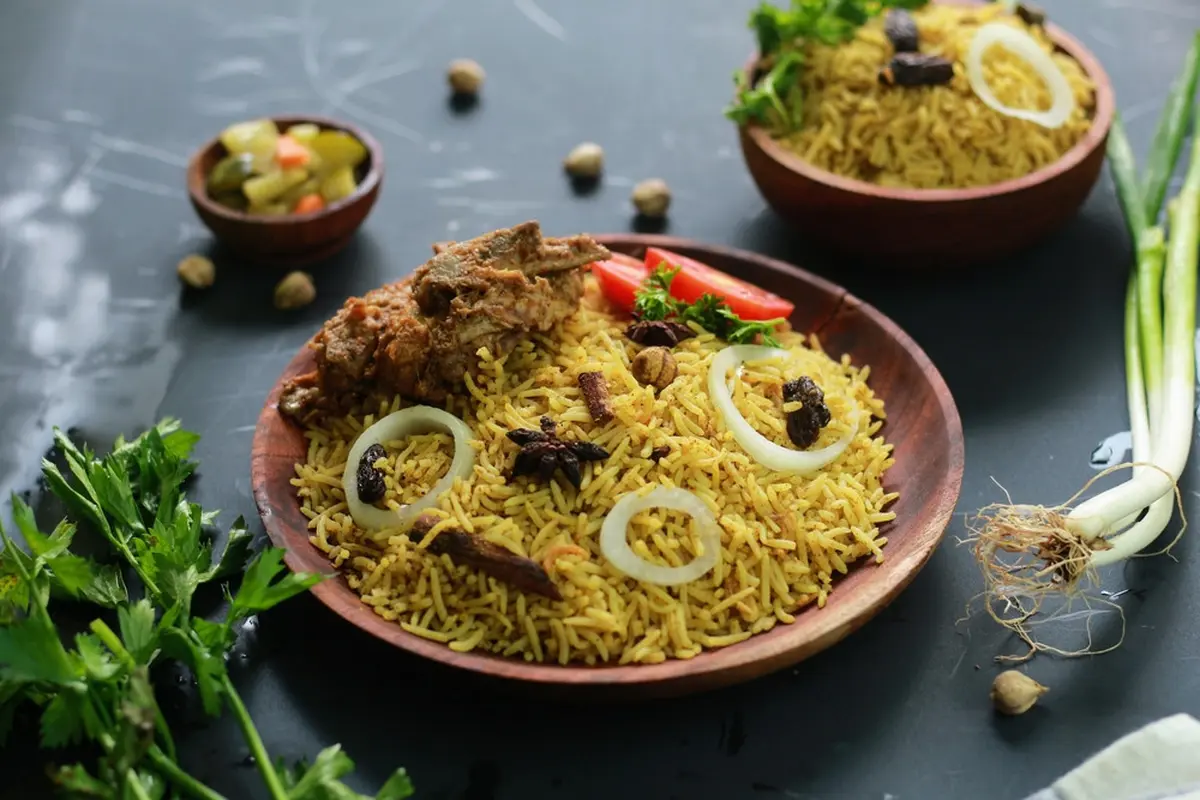 Ilustrasi nasi kebuli