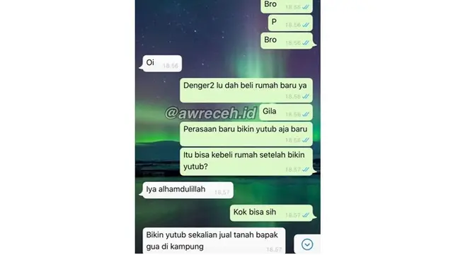 6 Chat Kocak Pamer Barang Mewah Ini Bikin Senyum Tipis