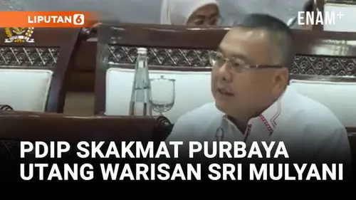 PDIP Skakmat Menkeu Purbaya Soal Utang Warisan Sri Mulyani: Emang Kita Mampu Bayar?