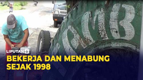 VIDEO: Bikin Haru, Tukang Tambal Ban Naik Haji